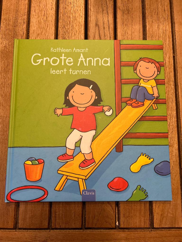 Grote Anna leert turnen, Boeken, 5 of 6 jaar, Fictie algemeen, Meisje, Ophalen of Verzenden