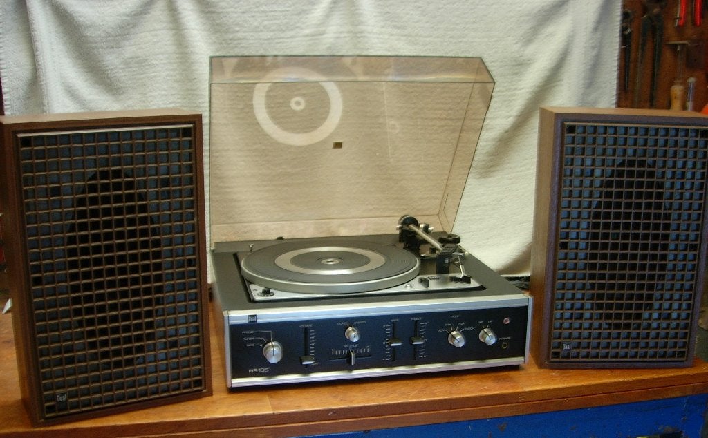 Dual HS-135 en Dual 1225 Gereviseerd en in zeer goede staat, Ophalen, Pitch-regelaar, Refurbished, Platenspeler