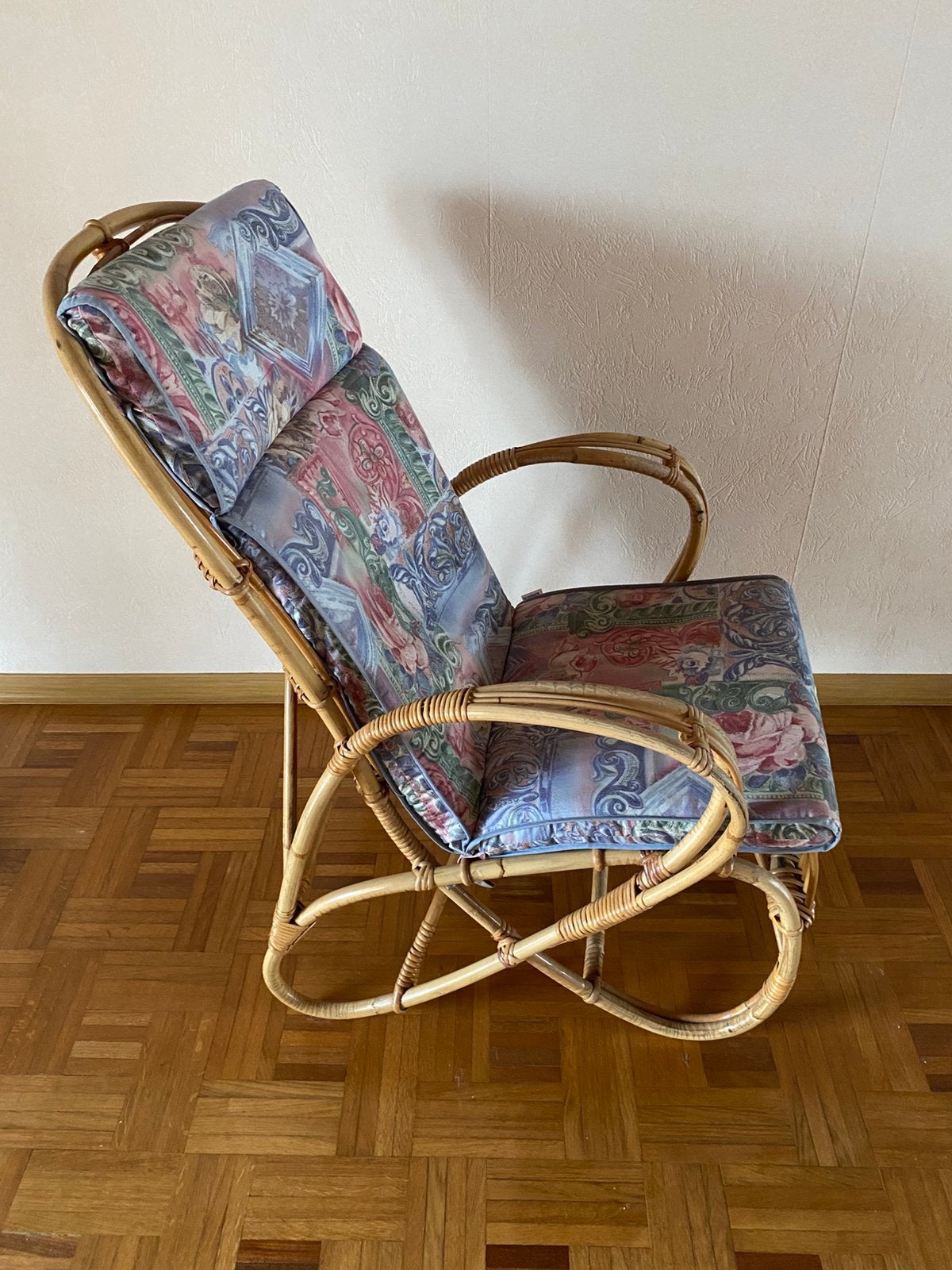 Fauteuil relax rotan, Enlèvement, Comme neuf