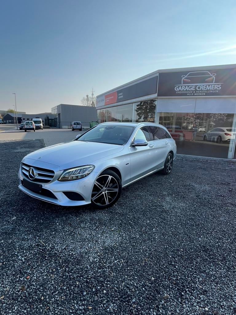 1 JAAR GARANTIE Mercedes C300de  PHEV 143kw T-9 Tronic Braek, Automaat, Achterwielaandrijving, 4 cilinders, Leder en Stof