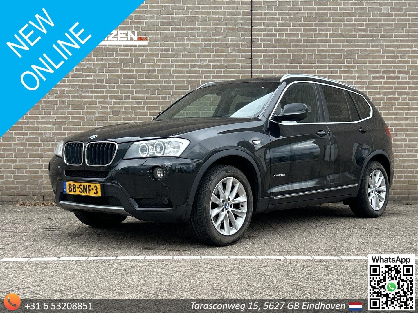 BMW X3 xDrive20d High Executive | Leder | Pano | Climate | C, Achat, Entreprise, Noir, Electronic Stability Program (ESP)