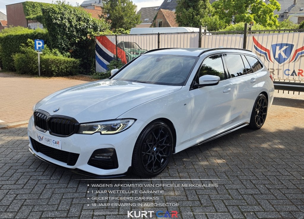 BMW 320D M Sport | Perform. Velgen | Head Up | Laser Lights, Auto's, BMW, Automaat, 1995 cc, 4 cilinders, Wit
