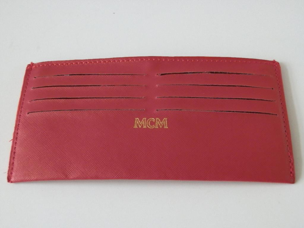 MCM portefeuille., Ophalen of Verzenden, Zo goed als nieuw, Rood, Overige merken