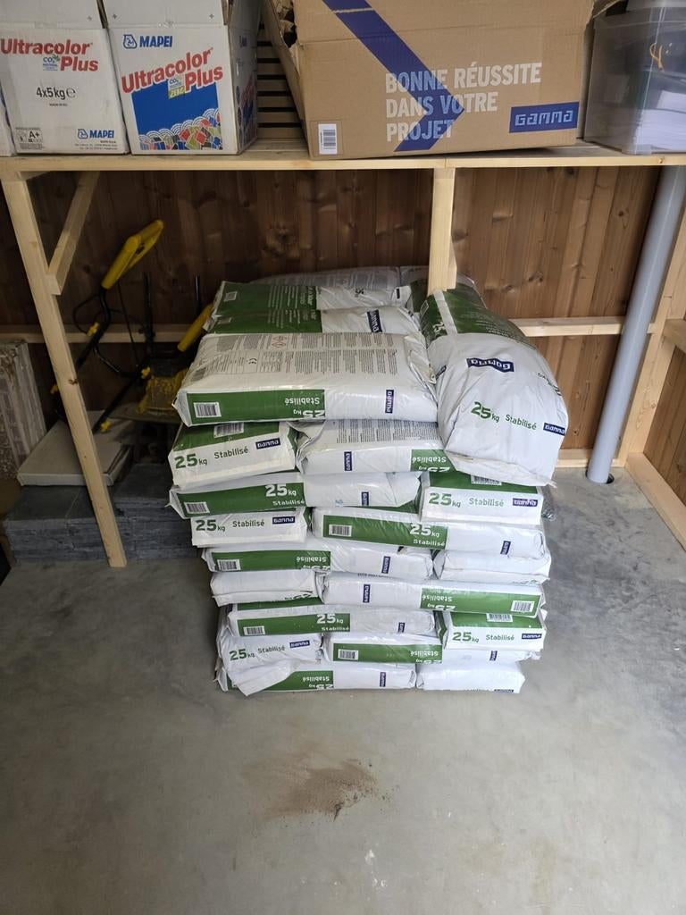 Stabilisé kant en klaar 500kg, Doe-het-zelf en Bouw, Ophalen, Nieuw