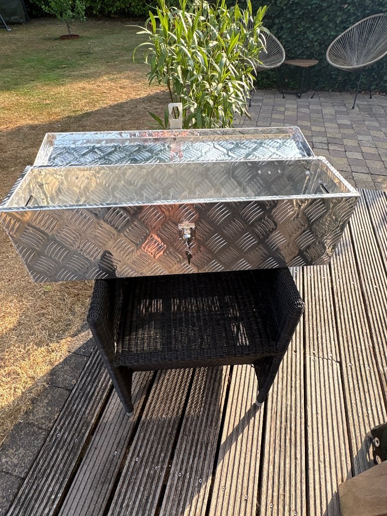 Aluminium gereedschapskist, Doe-het-zelf en Bouw, Ophalen, Nieuw