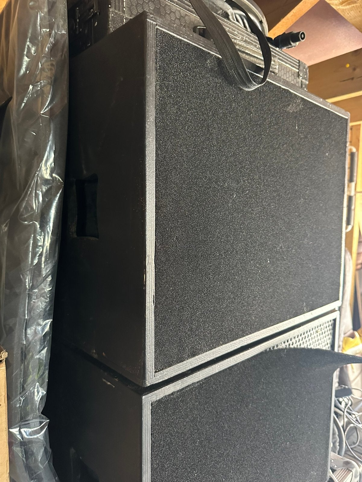2x 15 inch baskast 800rms, Audio, Tv en Foto, Luidsprekerboxen, Ophalen, Zo goed als nieuw, Subwoofer