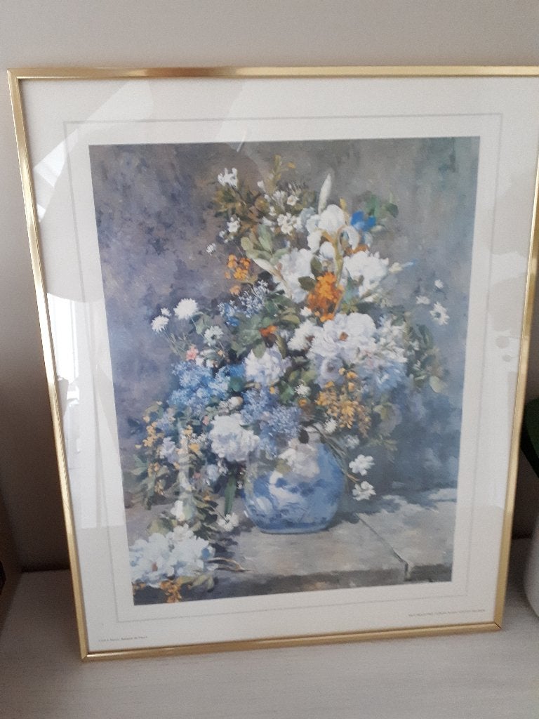 Kader A Renoir : Bouquet de Fleurs, 40 cm, Multicolore, Comme neuf, Enlèvement