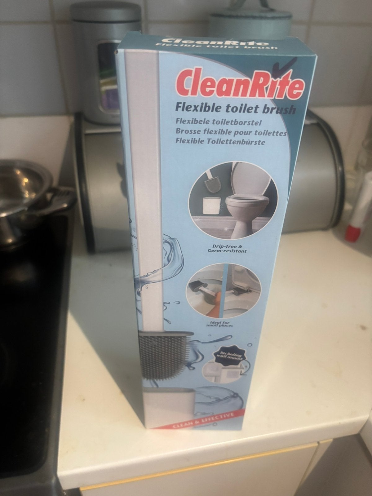 Wc borstel, Ophalen, Nieuw