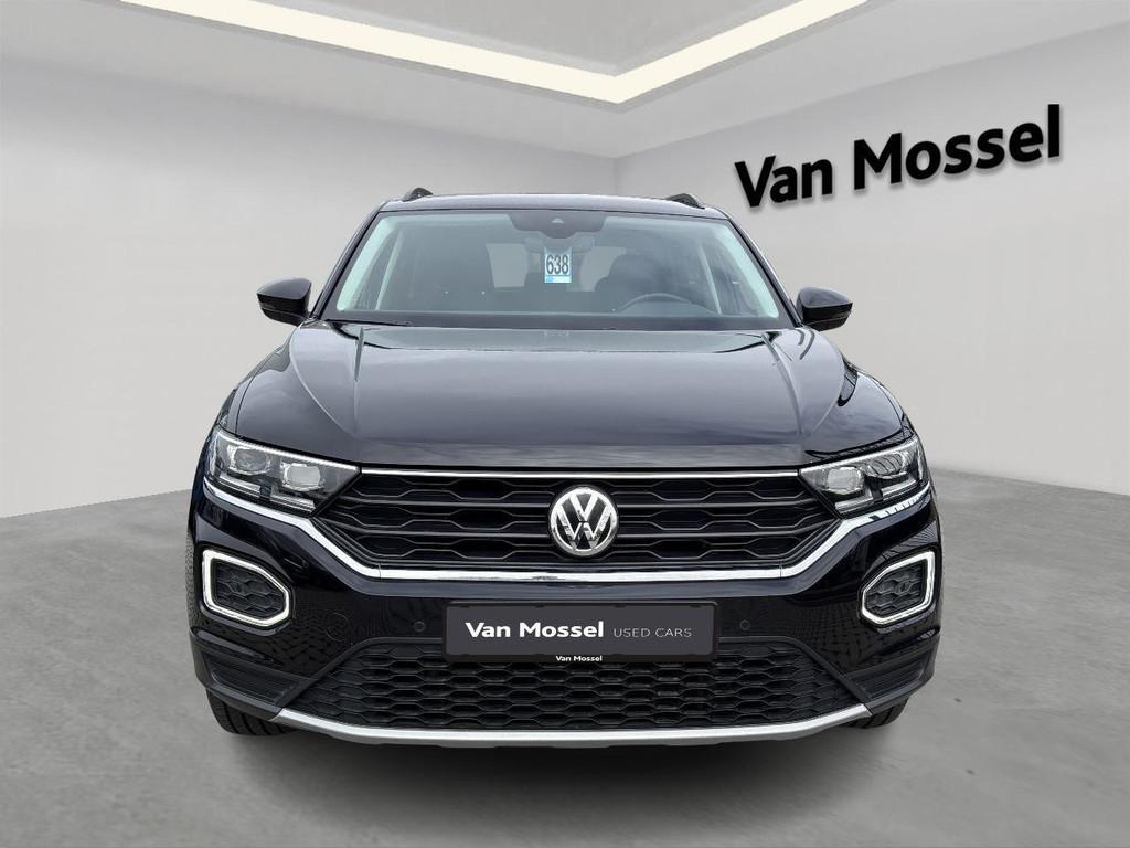Volkswagen T-Roc 1.5 TSI Style DSG, Auto's, Stof, Gebruikt, 4 cilinders, Zwart