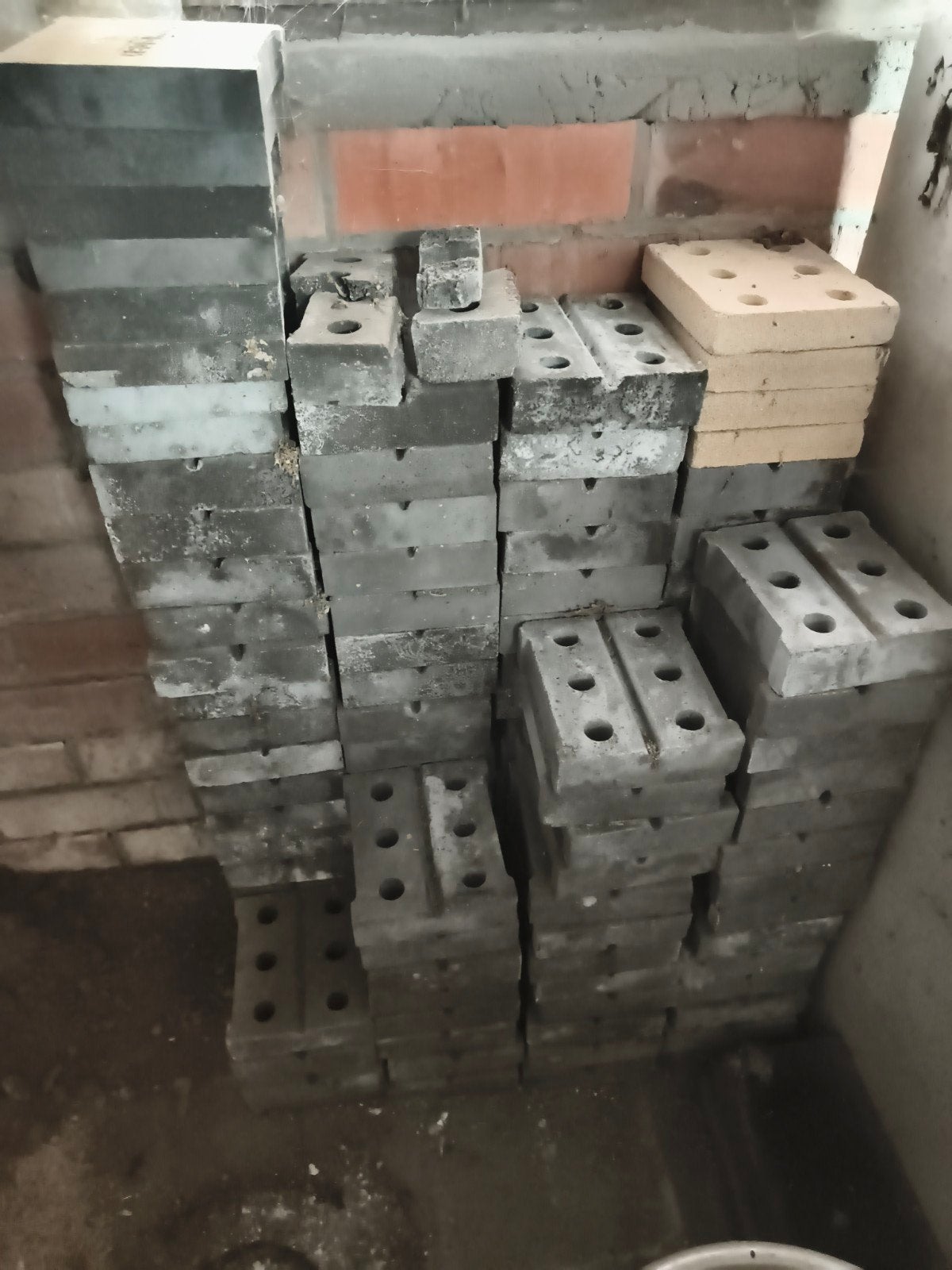 vuurvaste stenen/ accumulatiestenen/ warmteopslagstenen, Enlèvement, Comme neuf