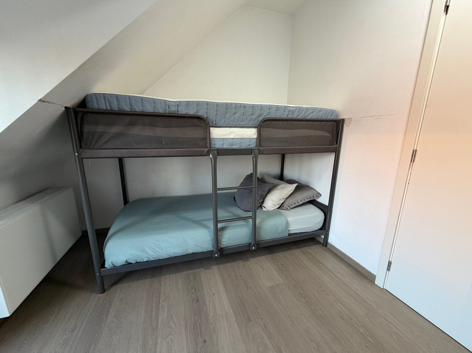 Lit superposé IKEA TUFFING 90x200, Maison & Meubles, Enlèvement, Utilisé, 200 cm, Lits superposés