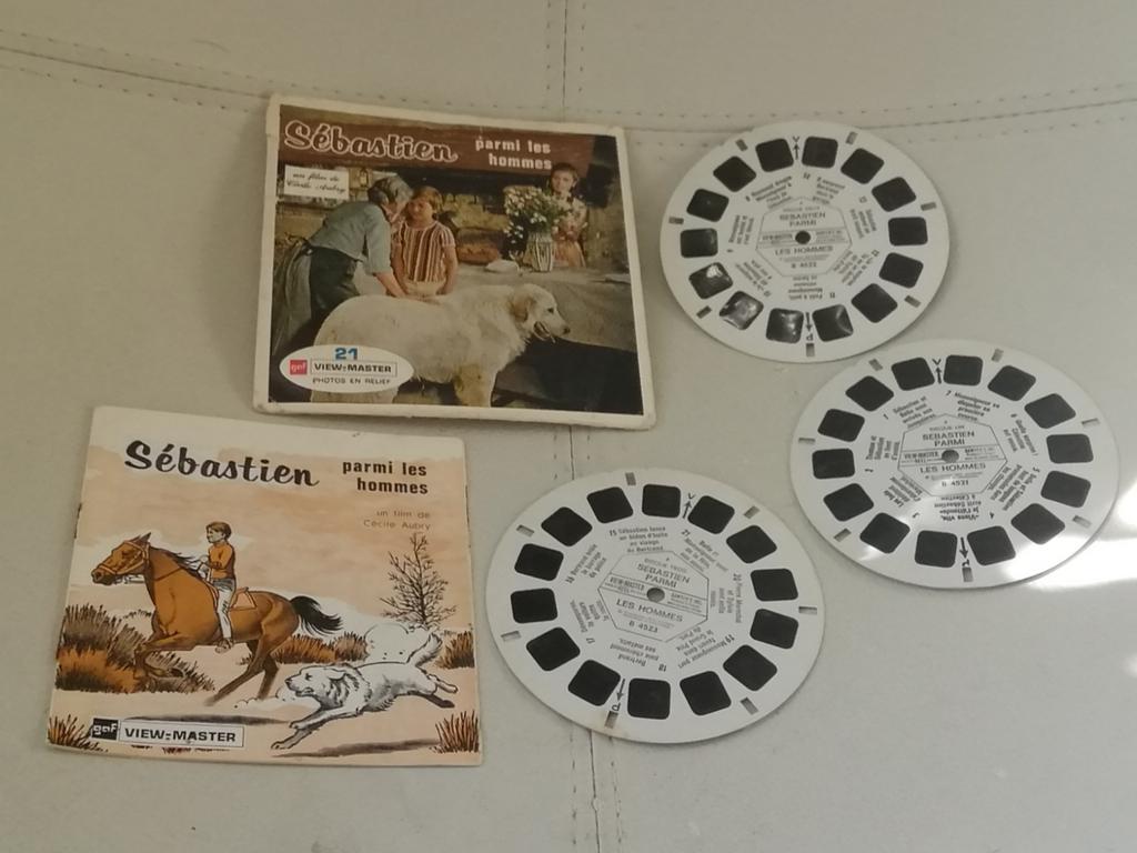 Sébastien onder de mannen view-master viewmaster, Ophalen of Verzenden, Zo goed als nieuw