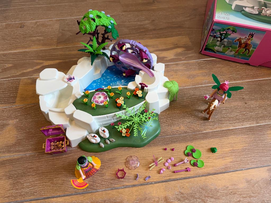 playmobil princess - magische kristallenvijver - 5475, Ophalen of Verzenden, Zo goed als nieuw