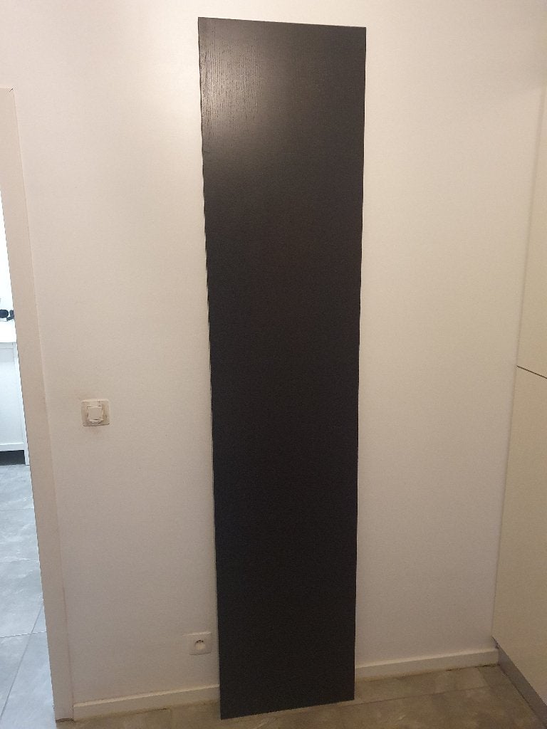 1 Portes IKEA marron noir 2m36 hauteur sur 50 cm largeur, Avec porte(s), Comme neuf, Enlèvement, 200 cm ou plus