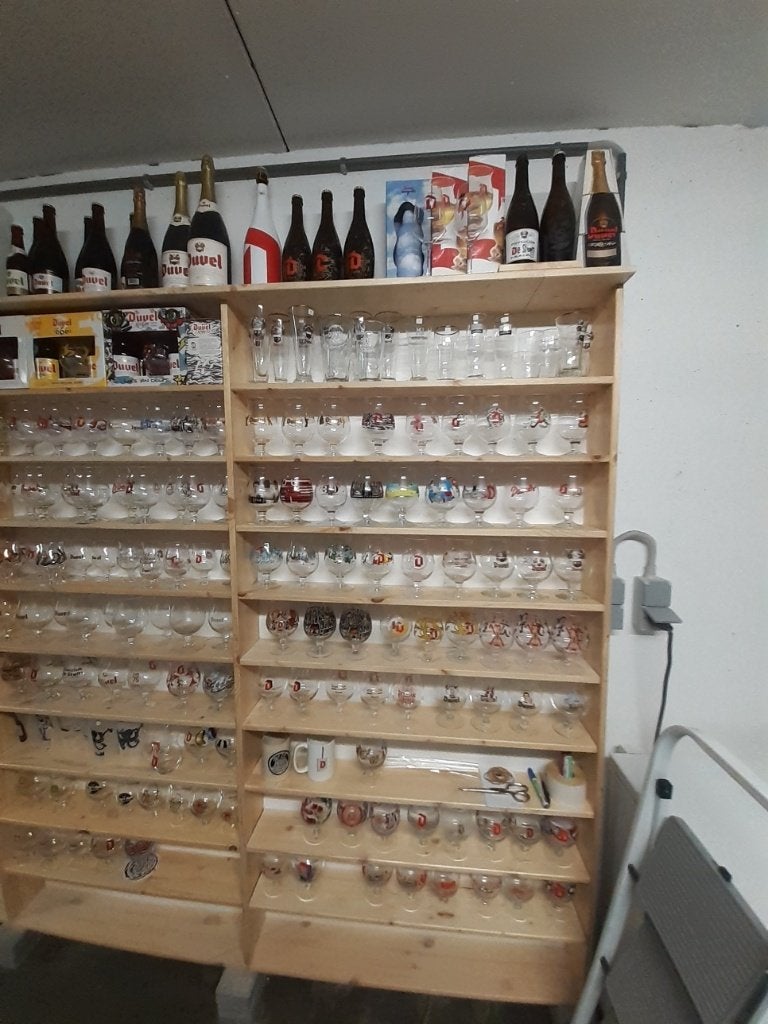 Duvel bierglazen, Verzamelen, Ophalen, Zo goed als nieuw, Bierglas