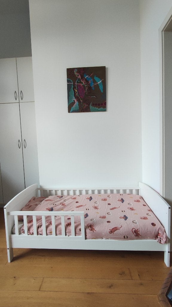 Lit + matelas pour enfant, 70 tot 85 cm, 140 tot 160 cm, Zo goed als nieuw, Ophalen