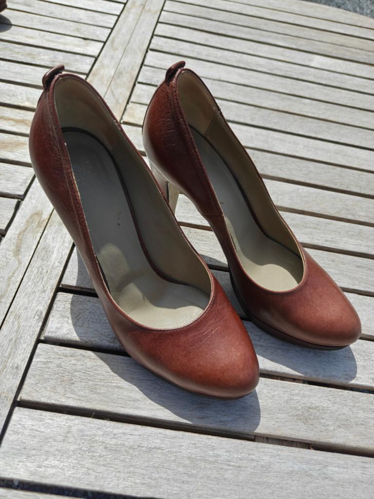 Noë Pumps  38,5  Bruin, Ophalen, Bruin, Pumps