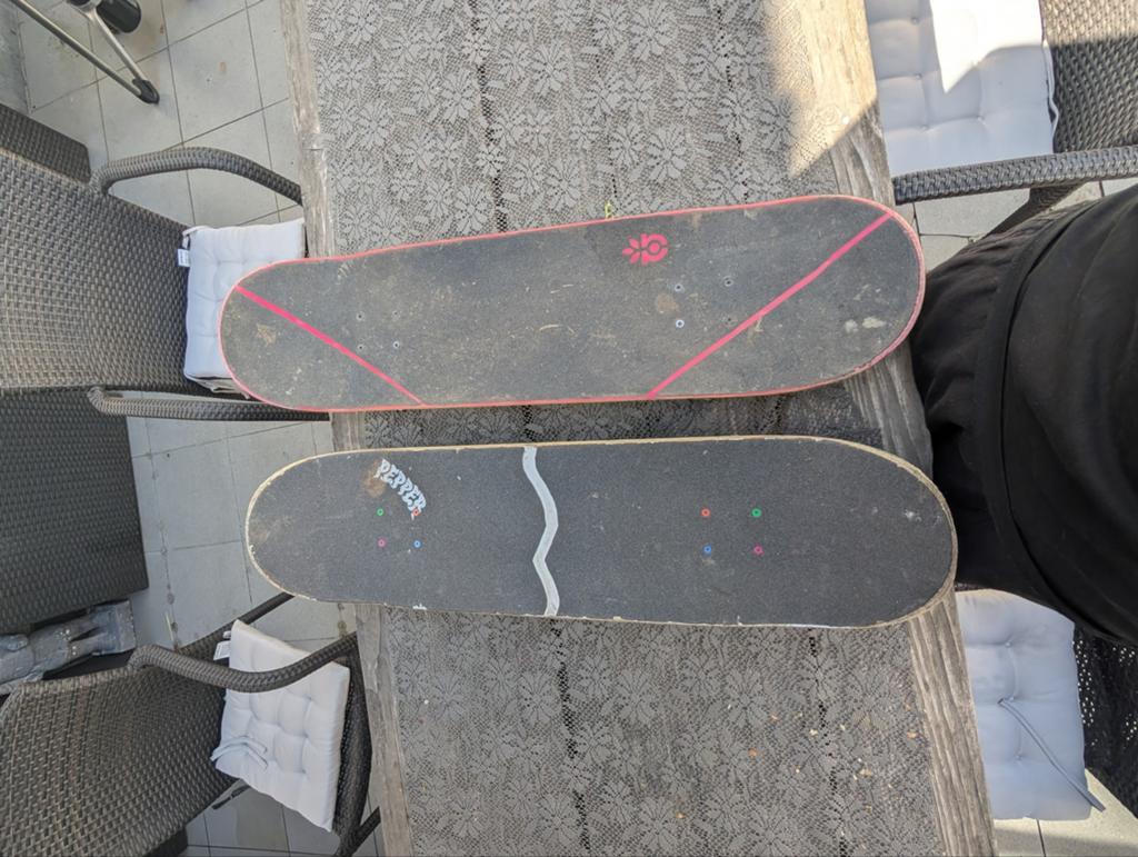 Planches à roulettes, Enlèvement, Planche