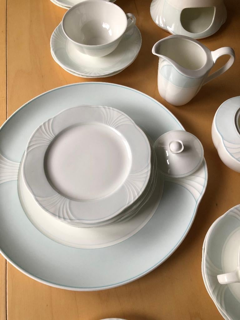 Villeroy & Boch Delta White Bone China, nieuw staat, delen, Huis en Inrichting, Overige typen, Ophalen of Verzenden, Zo goed als nieuw