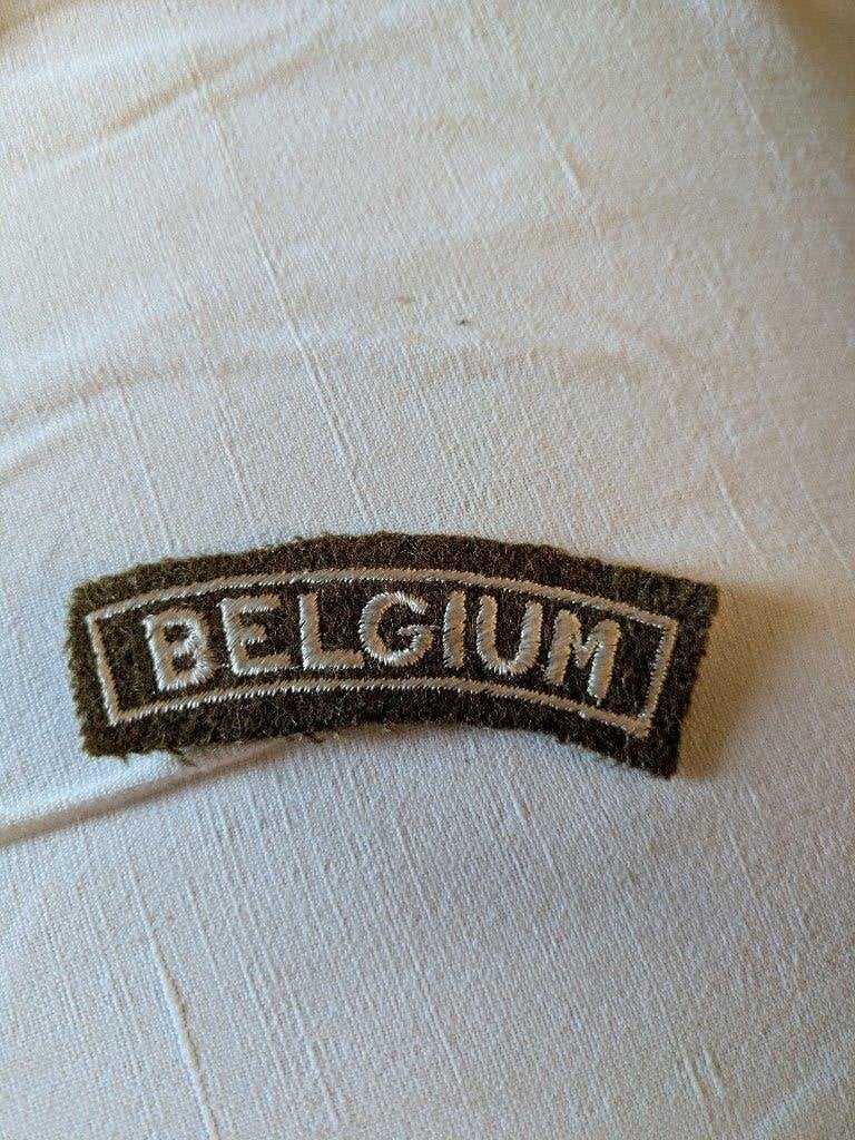 Belgium, Enlèvement ou Envoi, Armée de terre, Emblème ou Badge