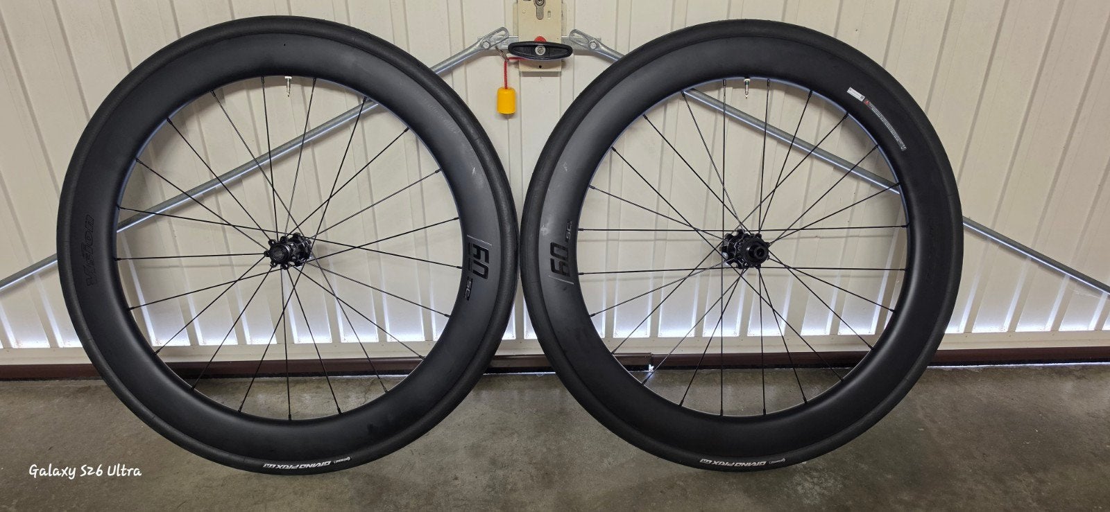 Wielen Carbon Vision SC 60, 28 inch, Carbon, Heren, Nieuw