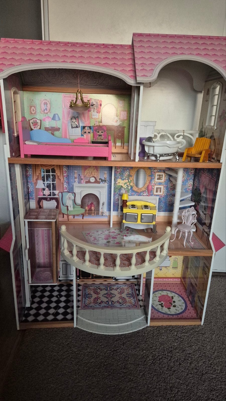 Poppenhuis, Ophalen, Gebruikt, Poppenhuis