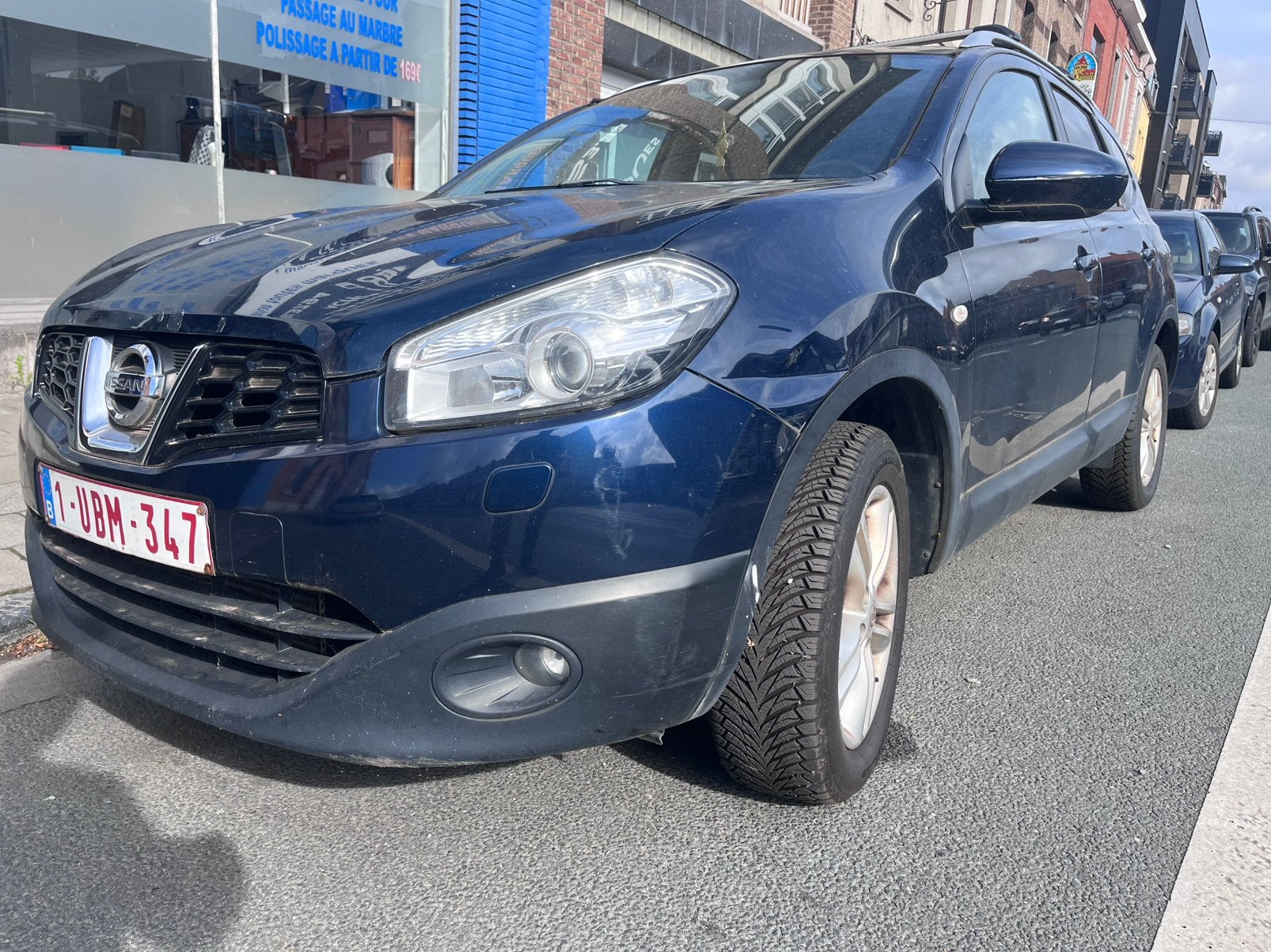 NISSAN QASHQAI+2   Annee 2012, Euro 5, Zwart, Blauw, 7 zetels