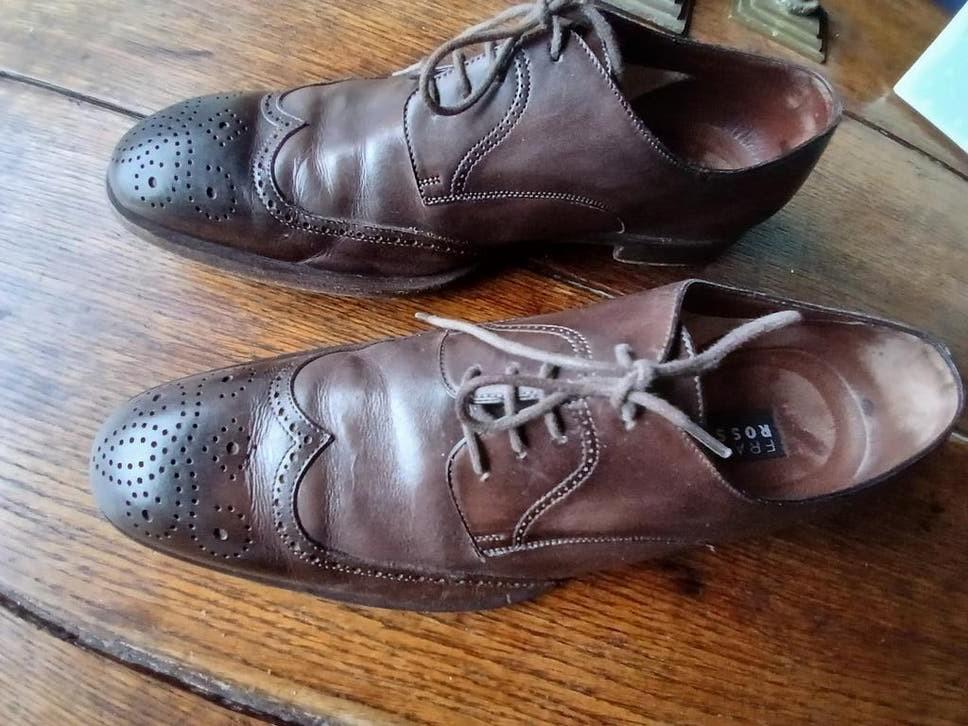 FRATELLI ROSSETTI leren Oxford maat 6 1/2, Kleding | Heren, Schoenen, Verzenden, Bruin, FRATELLI ROSSETTI, Veterschoenen