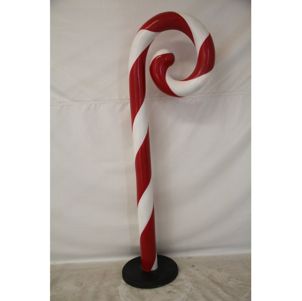 Candy Cane Swirl beeld – Zuurstok Hoogte 150 cm, Ophalen, Nieuw