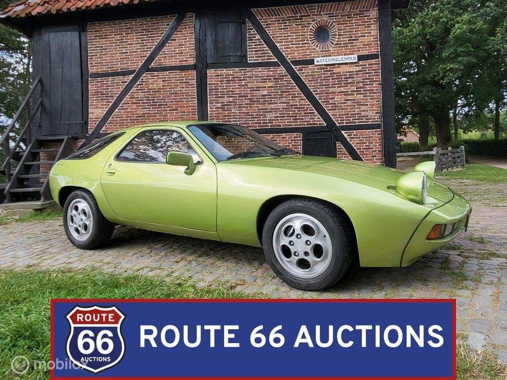 Porsche 928 | 1977 | Route 66 Auctions, Auto's, Zwart, Bedrijf, Overige carrosserie, Porsche