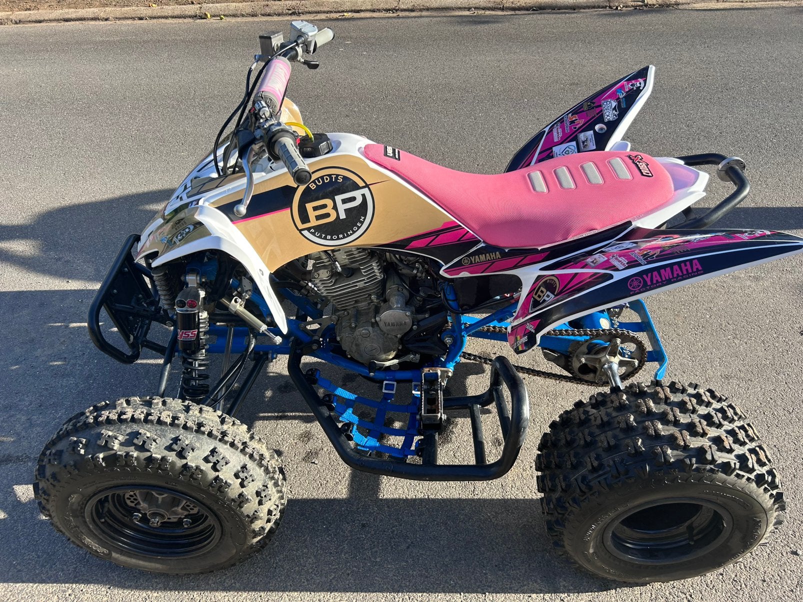 2 quads 250cc yamaha raptor volledig cross klaar! Top inorde, Motoren