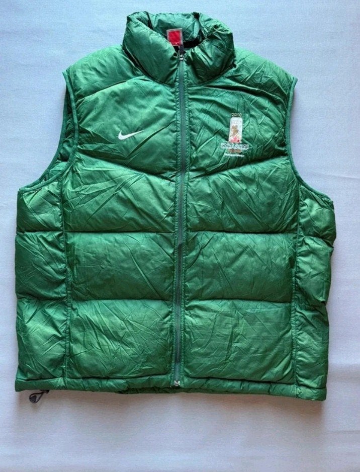 Doudoune sans manches Nike Vintage Verte – Neuve XL, Kleding | Heren, Nike, Ophalen of Verzenden, Groen, Maat 56/58 (XL)