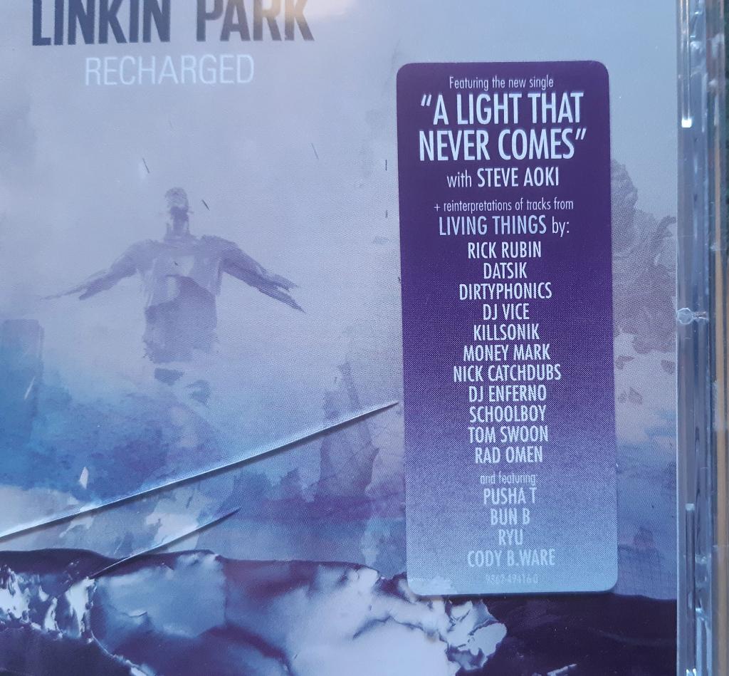 LINKIN PARK - Recharged ( CD ), Cd's en Dvd's, Cd's | Hardrock en Metal, Zo goed als nieuw, Verzenden