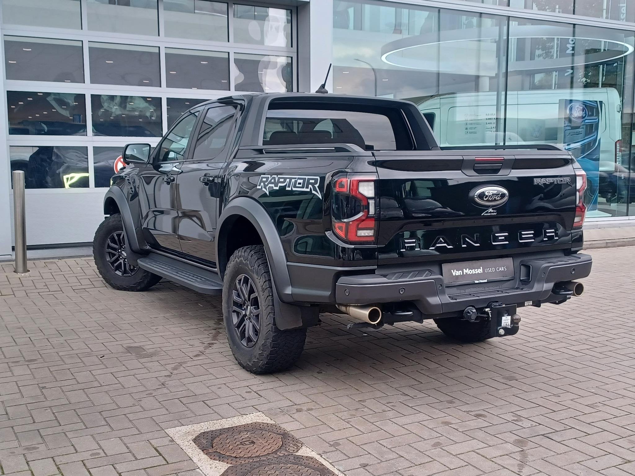 Ford Ranger 3.0 EcoBoost V6 211kW Aut. Raptor, Auto's, Stof, Gebruikt, 2500 kg, Zwart