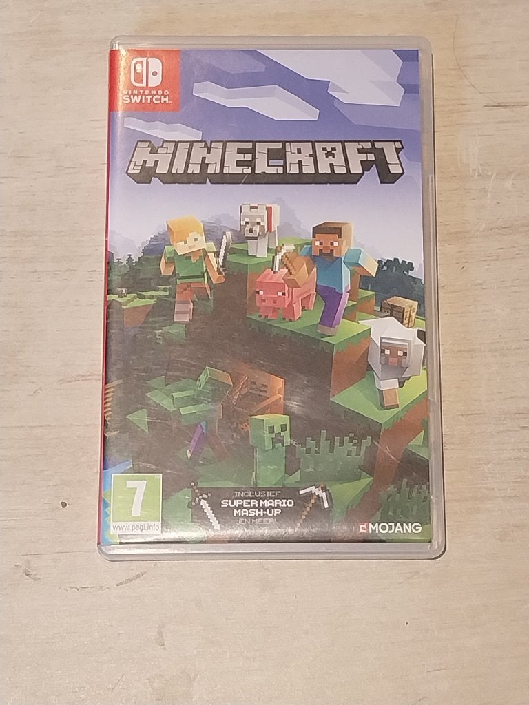 Nintendo Switch Minecraft, Consoles de jeu & Jeux vidéo, Jeux | Nintendo Switch, Online, Enlèvement ou Envoi, 1 joueur, À partir de 7 ans