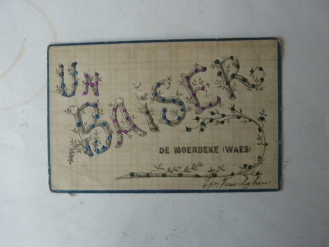 Moerbeke-Waas-, Ophalen of Verzenden, 1920 tot 1940, Gelopen, Oost-Vlaanderen
