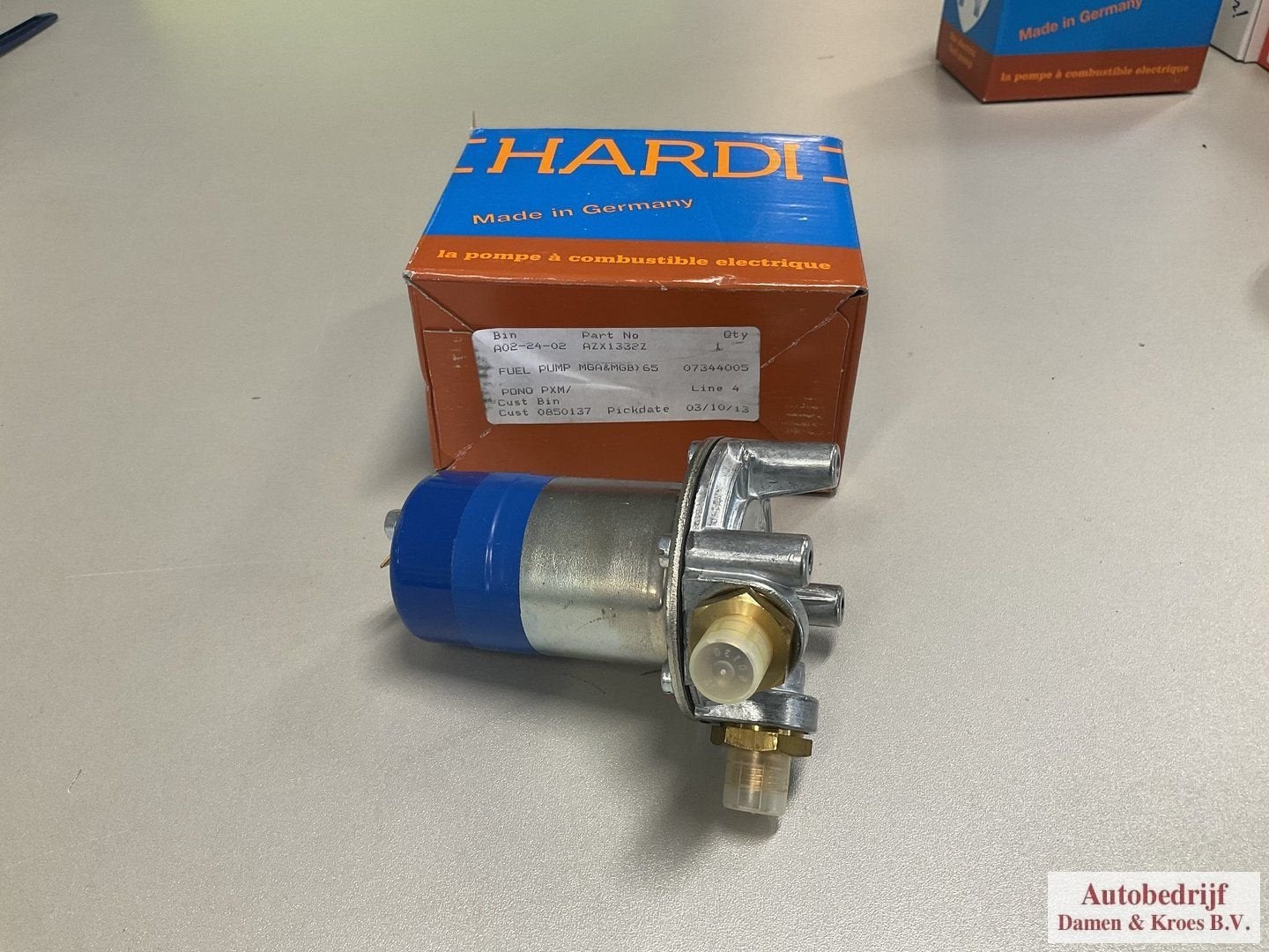 Hardi Benzinepomp MGA&MGB AZX1332Z, Neuf, -, -, MG