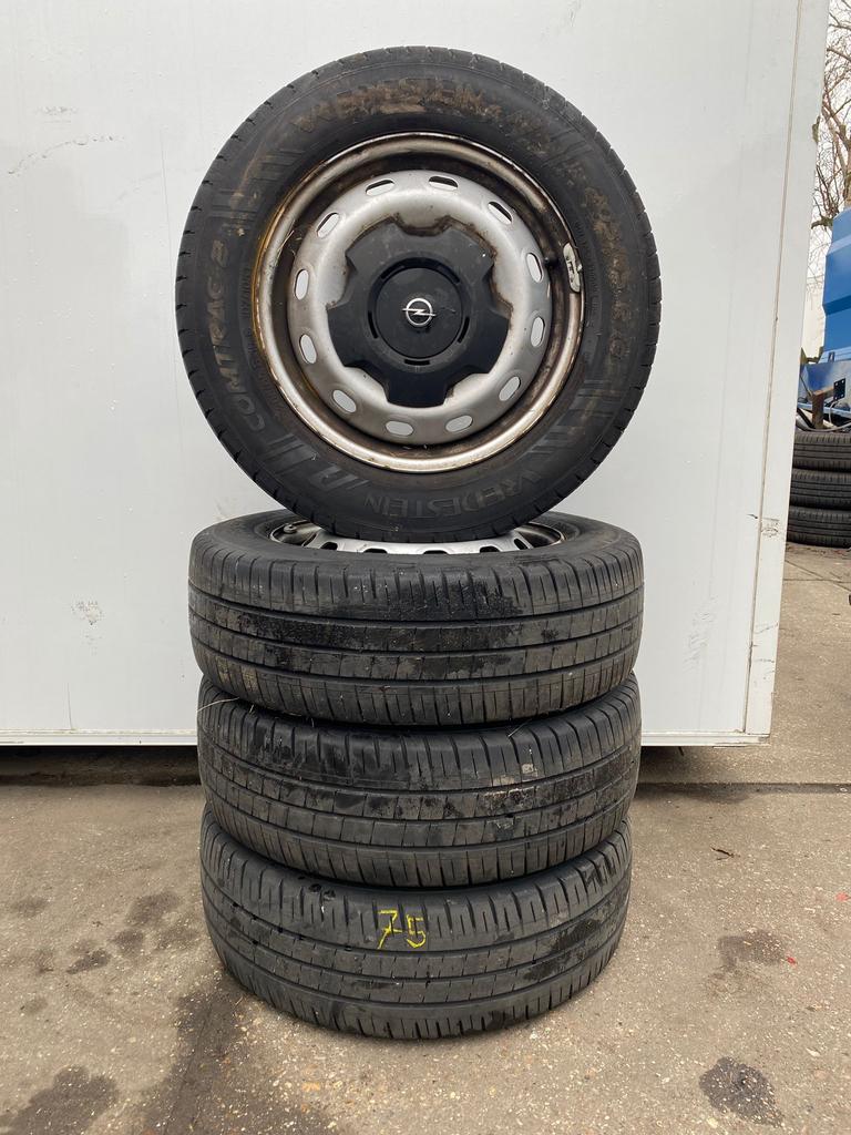 Opel Vivaro Trafic Primastar velgen 205-65-16 5x114.3 - Set, Auto-onderdelen, Banden en Velgen, -, Banden en Velgen, Ophalen of Verzenden