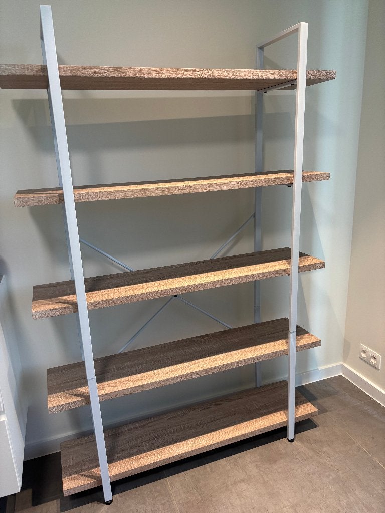open rek (voor boeken of decoratie), Ophalen, 150 discs of meer, Zo goed als nieuw, Hout