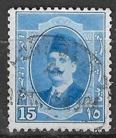 Égypte 1923/1924 - Yvert 88 - Roi Fouad I (ST), Envoi, Égypte, Affranchi