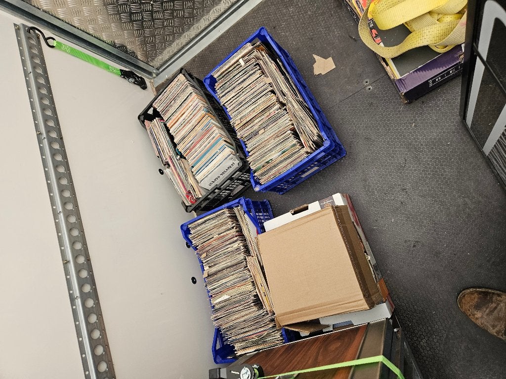 vinyl 33tour, Enlèvement