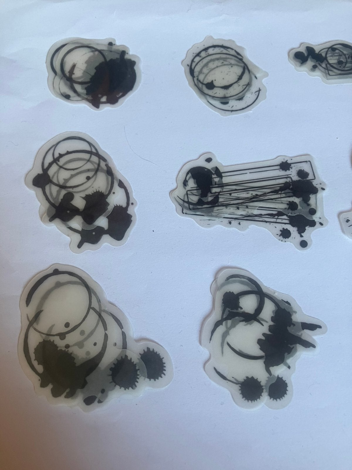 Scrapbooking vlekken 40 stickers, Hobby & Loisirs créatifs, Scrapbooking, Enlèvement, Neuf