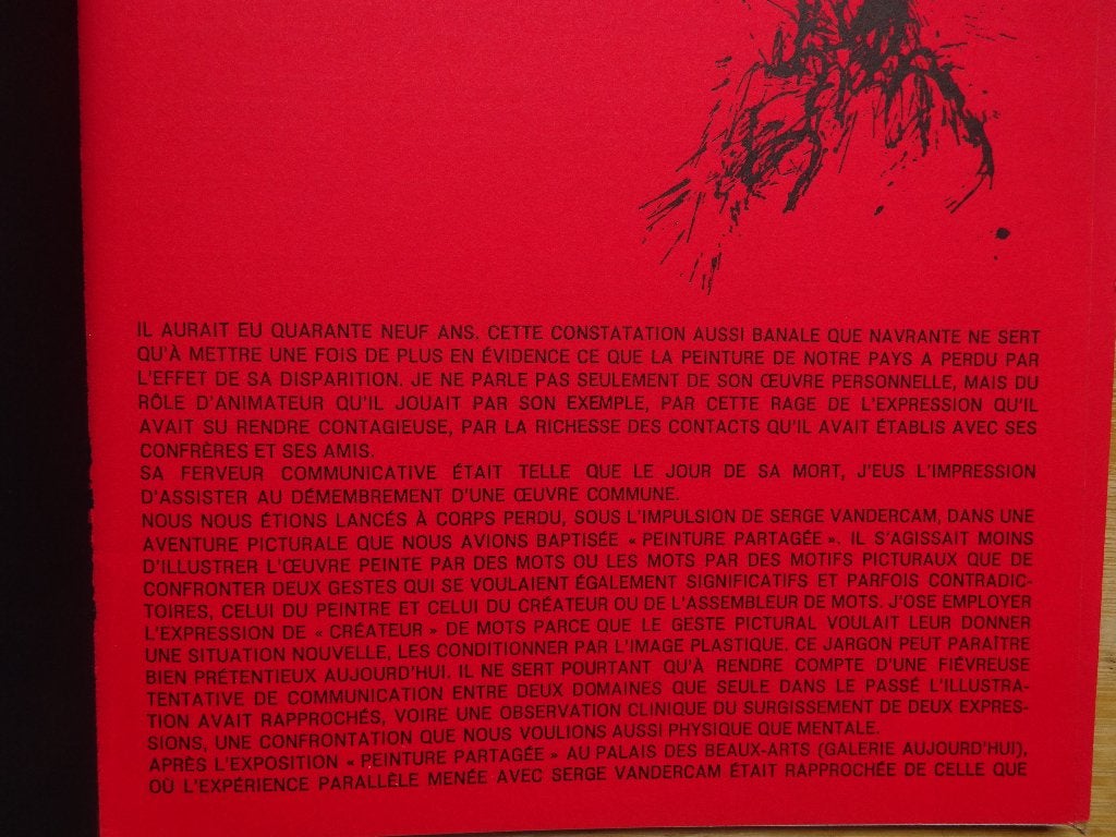 Englebert van Anderlecht, 1968, Musée d'Ixelles, Enlèvement ou Envoi, Utilisé, Peinture et dessin
