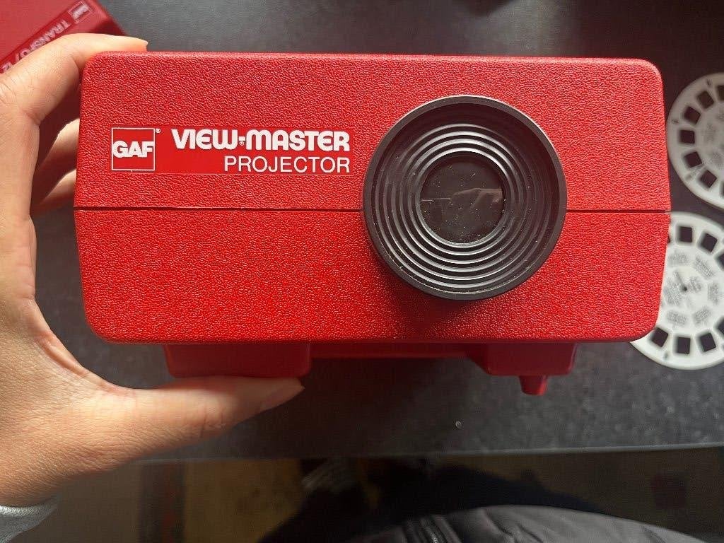Vintage GAF View-Master Projector, Ophalen, Audio en Video