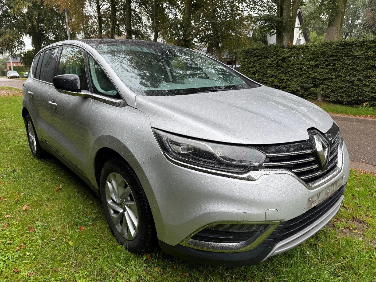 Renault Grand Espace 7 places, panorama, caméra, navigation., Autos, Argent ou Gris, Achat, Euro 6, 7 places
