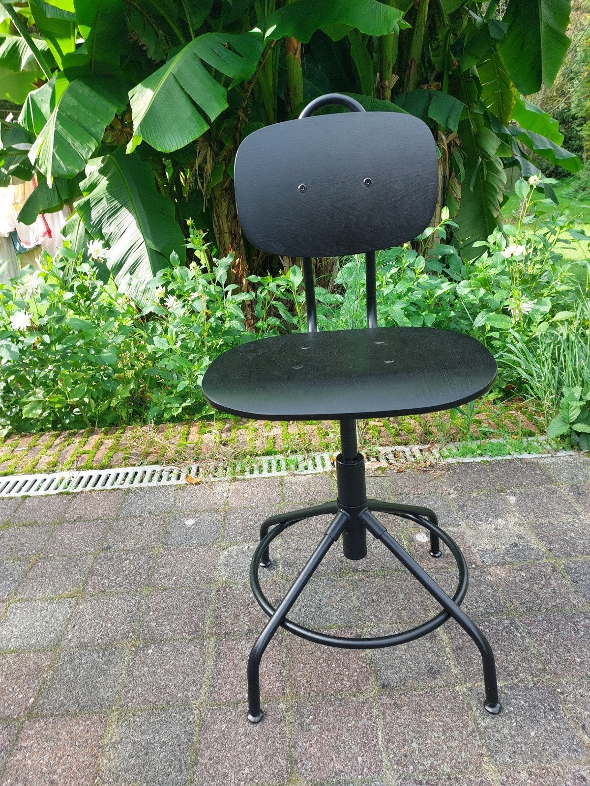 ikea kullaberg draai,bureau stoel, Ophalen, Zwart