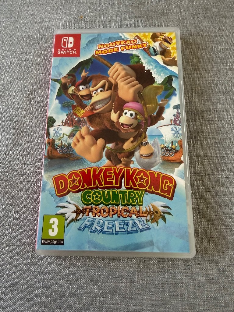 Switch jeu Donkey kong country tropical freeze, Enlèvement, Comme neuf