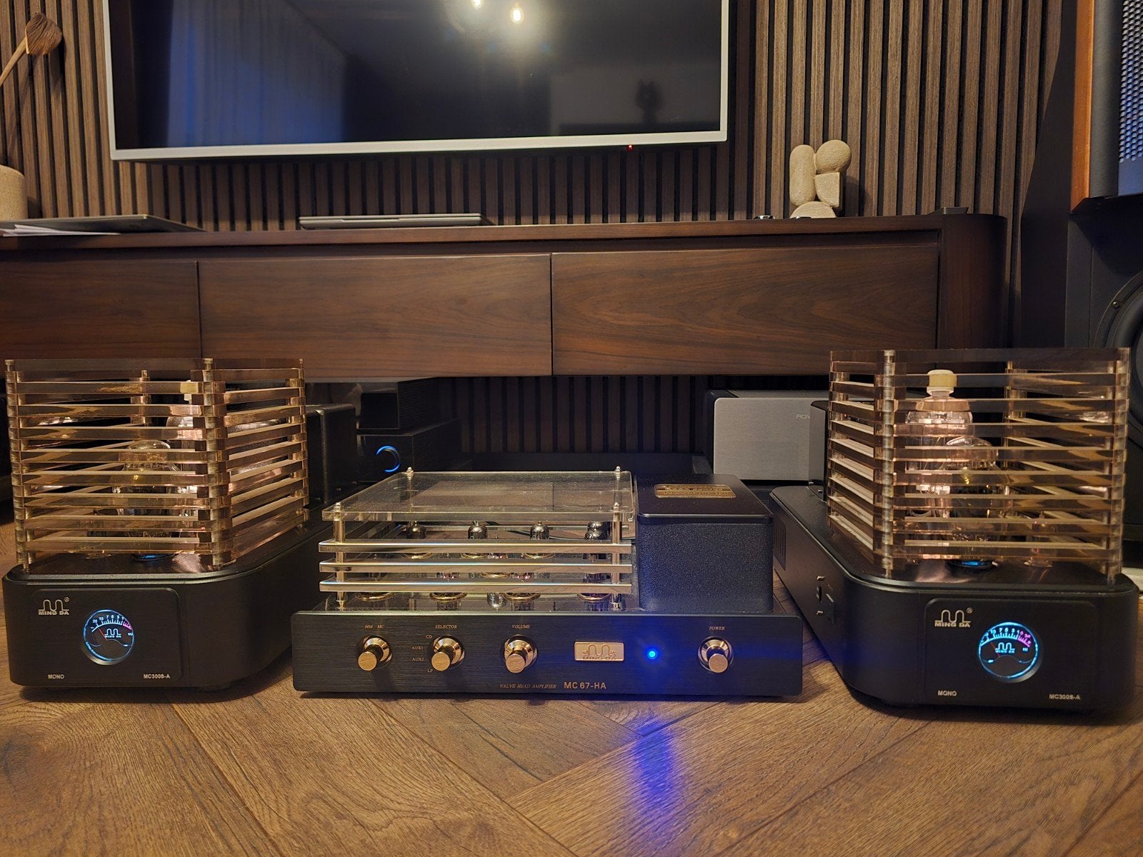 MingDa MC3008-A 300B Monoblocks  MC67-HA Preamp PSVANE Tubes, Enlèvement