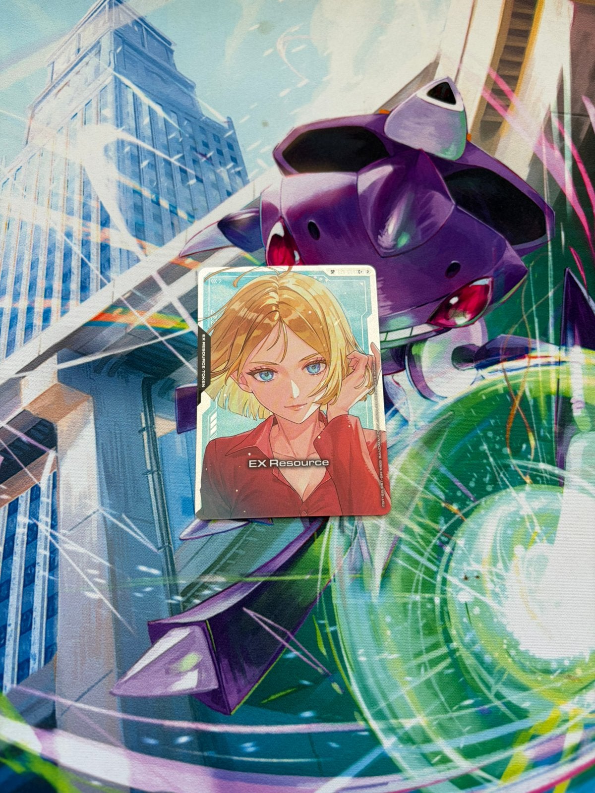 Sayla Mass EX Resource Token Gundam Card Game – SP Exclusive, Hobby & Loisirs créatifs, Enlèvement ou Envoi
