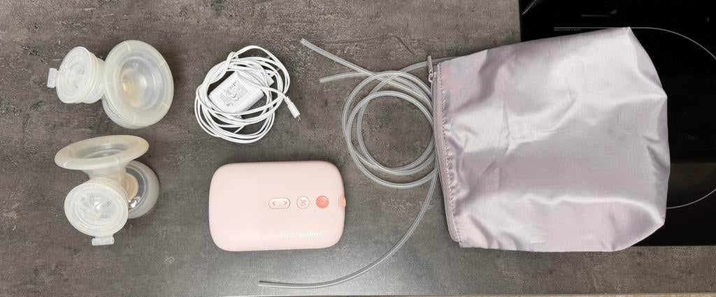Philips avent dubbele borstkolf, Ophalen of Verzenden, Gebruikt
